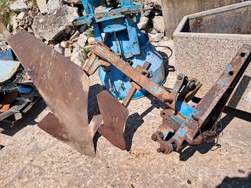 Aratro moro trattore fiat 550 640