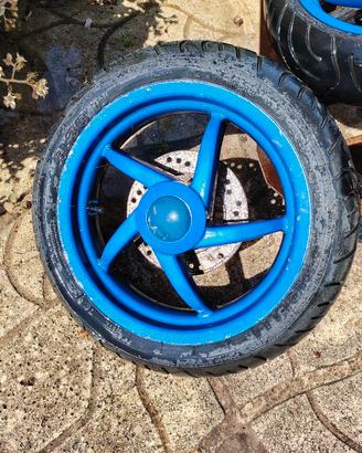 cerchio posteriore aprilia sr 50