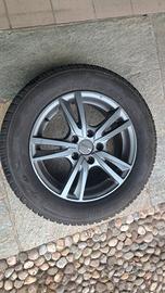  cerchi e gomme seminuove 215/60 r16
