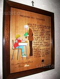 Quadro preghiera dell' insegnante