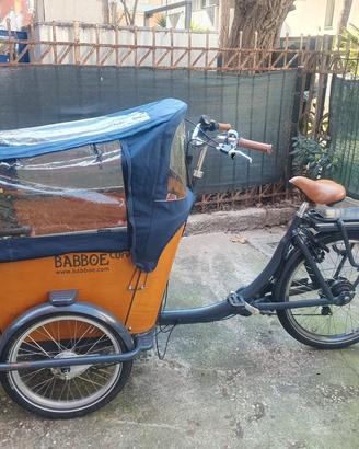 Cargo bike Babboe bike curve elettrica 