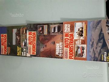 Riviste di quattroruote e auto fuoristrada anni 80