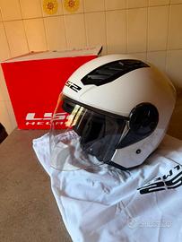 Casco Jet LS2 Bianco - come nuovo