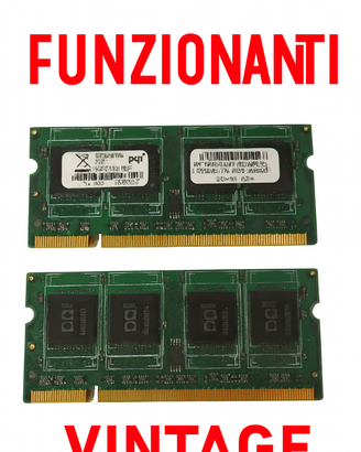 2 RAM vintage ma tosta 💪 – 2×1 GB DDR2