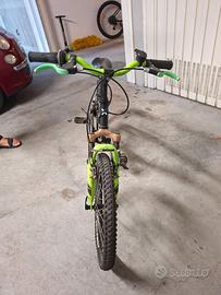 MTB B'Twin 20" Ragazzo - Ammortizzata - Ruota ant.