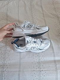 New Balance 530 White Silver Navy 39.5