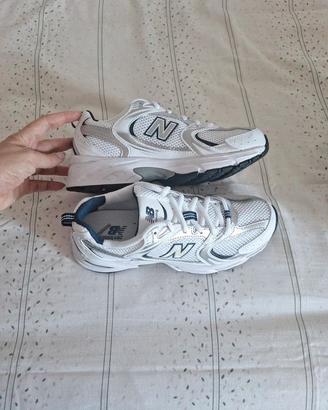 New Balance 530 White Silver Navy 39.5