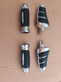 Pedaline e manopole moto custom 