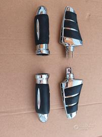 Pedaline e manopole moto custom 