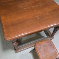 Tavolo antico con 4 sedie il cilieggio primi 900