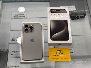 Apple iPhone 15 Pro Max 256GB - UNICO IN PROMO
