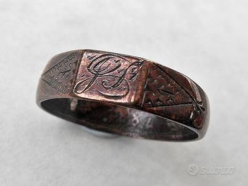 Anello 1884 epoca Vittoriana Regno Unito