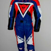 Tuta Moto in Pelle Divisibile DAINESE Tg 42 NUOVA!