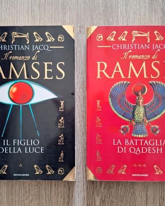 2 libri serie Il romanzo di Ramses
