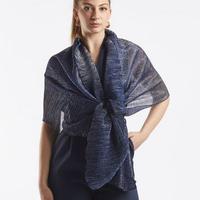 sciarpa foulard blu navy rinascimento