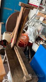 Torchia a leva in legno da collezione