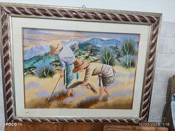 quadro olio su tela 50x70