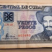 Banconota 20 Pesos, Banco de Cuba, circolata