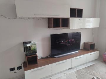 mobile TV soggiorno legno 