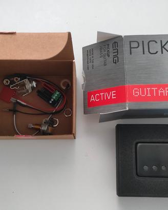 pickup EMG 57 Brushed Black Chrome