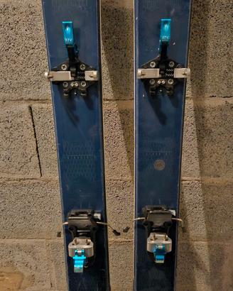 Sci Salomon MTN 169 con attacchi e pelli