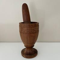 Mortaio in legno