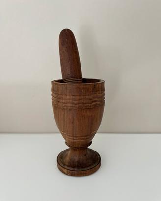Mortaio in legno