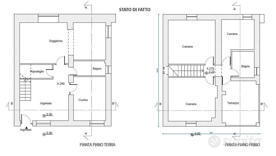 Villa con giardino - Vista 2