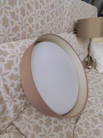 set lampadario+lampade da comodino