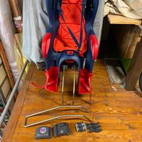 Seggiolino per bici attacco telaio