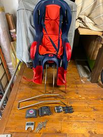 Seggiolino per bici attacco telaio