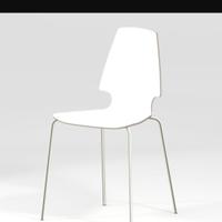 sedia/sedie Vilmar Ikea bianche (foto esempio)
