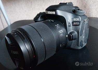  Canon 80D e Obiettivo EFS 18 135 Nano
