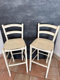 Coppia di sgabelli