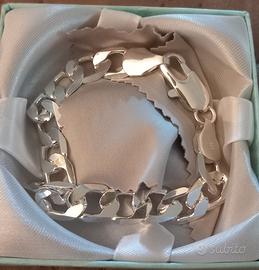 Bracciale Grumetta ARGENTO 925 cm21 gr.16,6
