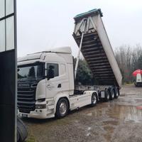 SCANIA 580 + SEMIRIM. MENCI RIB. ALLUM.