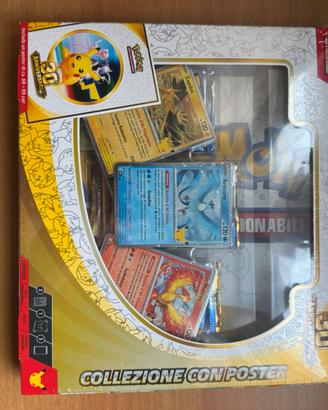 Collezione con Poster 30th Anniversario Pokemon