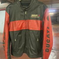 Giacca moto pelle Ducati tg xl