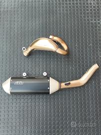 Scarico originale per KTM/HSQ/GAS 350 e 450 
