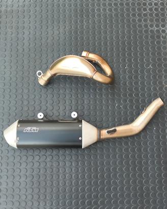 Scarico originale per KTM/HSQ/GAS 350 e 450 