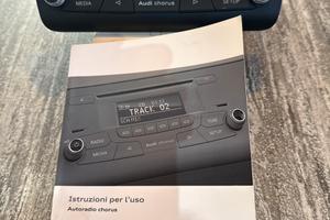 Autoradio Audi Chorus CD Audi A1 Testata +Libretto