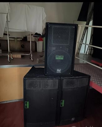 diffusore subwoofer  x array  electrovoice XI 1191