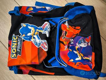 zaino Seven personaggio Sonic 