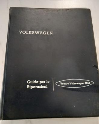 manuale officina completo VW maggiolino 1958 tipo