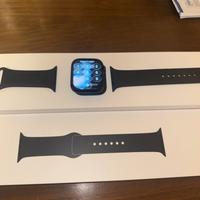 Apple Watch serie 7 45 mm gps midnight alluminio
