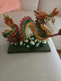 Statua drago cinese Feng Shui
