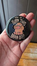 Spilla pin badge Pokémon Psyduck ADHD