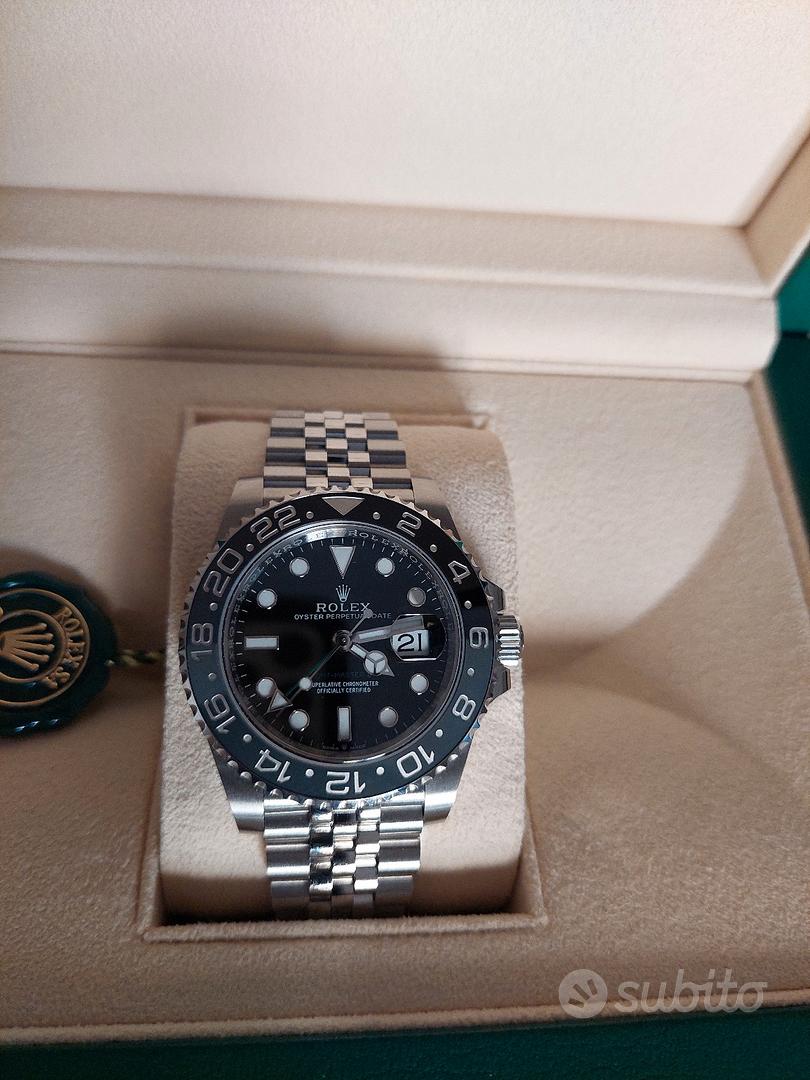 Rolex GMT Master II Bruce Wayne 126710GRNR nuovo Abbigliamento e Accessori In vendita a Novara