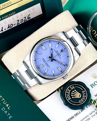 Rolex Oyster Perpetual 36mm Lavanda - Ottobre 2026