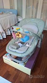 Sdraietta musicale Inglesina Lounge verde mint